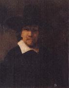 REMBRANDT Harmenszoon van Rijn Portrait of Jeremias de Decker oil painting on canvas